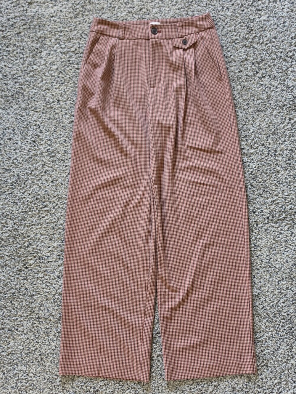 A New Day Fall Plaid Relaxed Fit Trousers
